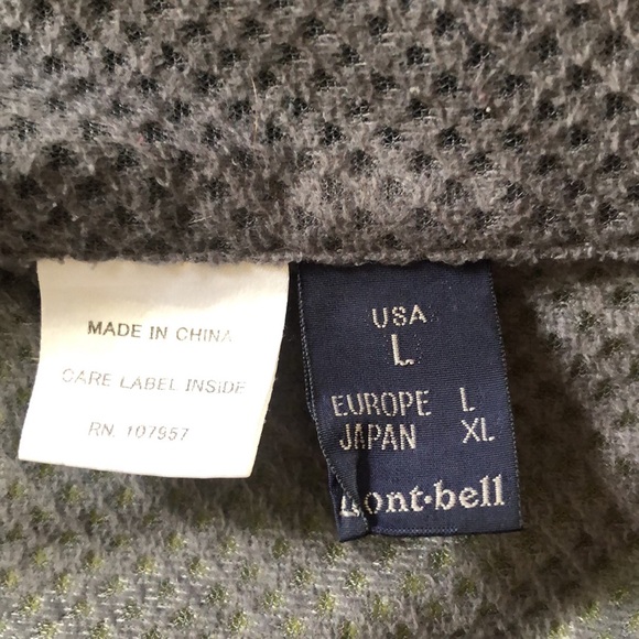 Men’s Montbell Climalite Packable Wind Breaker - Picture 6 of 6